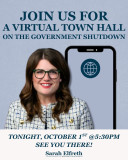 Elfreth Virtual Town Hall Graphic