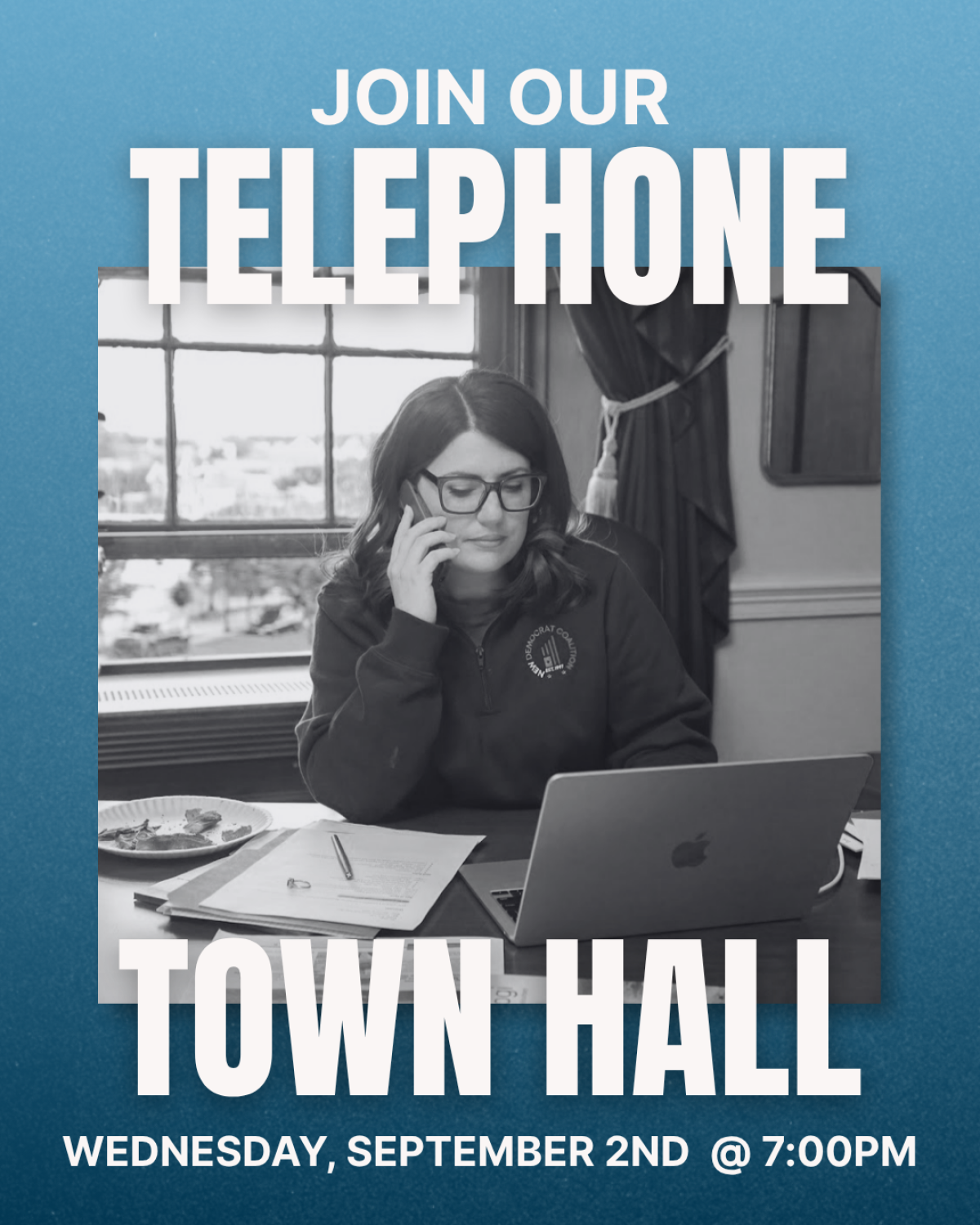 Join Our Telephone Town Hall flyer