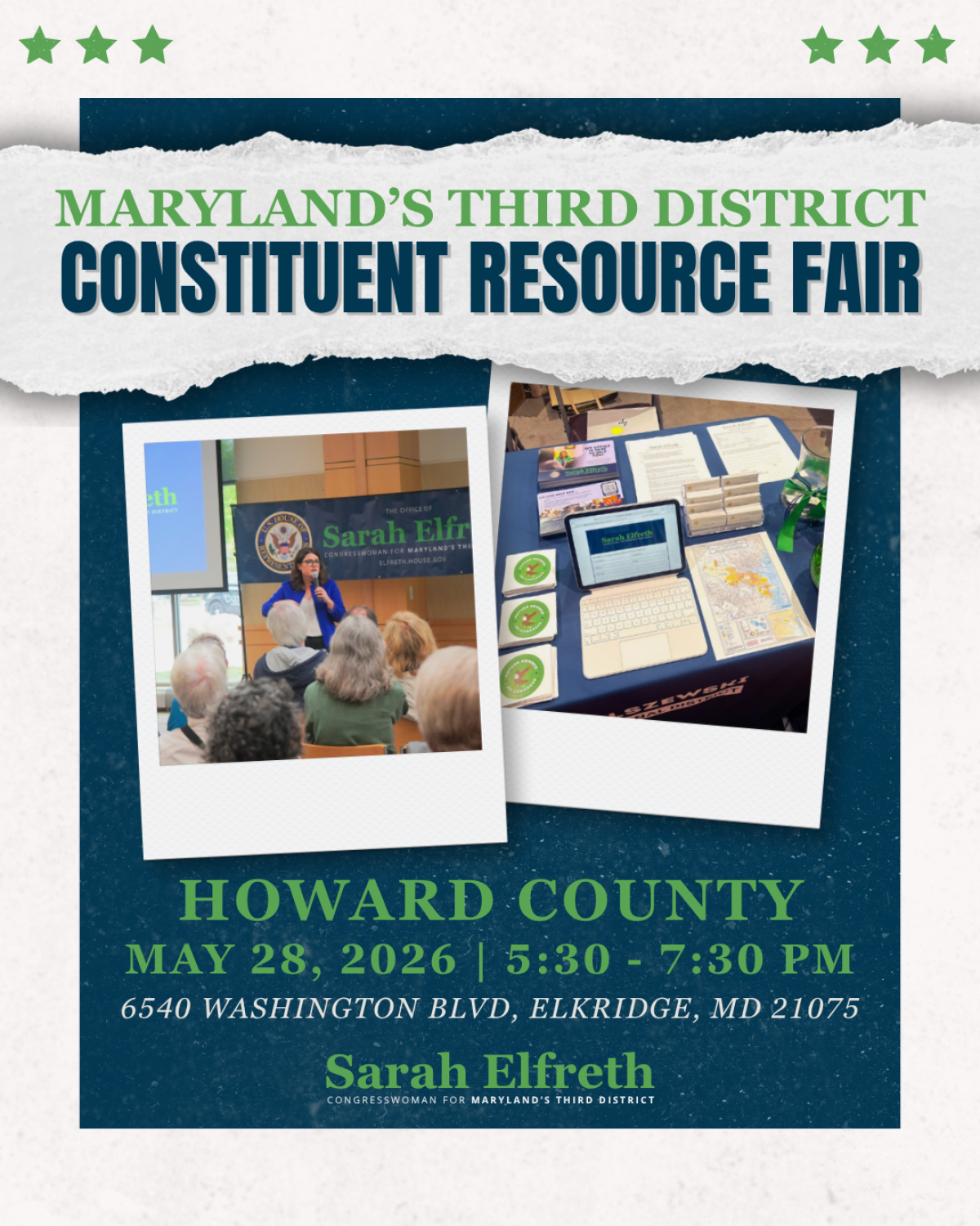 Maryland’s Third District Constituent Resource Fair