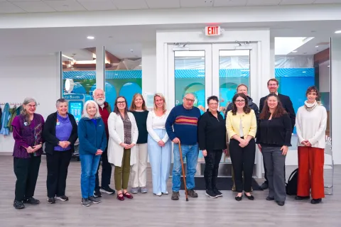 Group picture post roundtable discussion